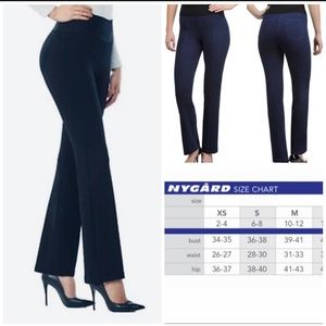 NWT Nygard Slims Missy Boot Blue Pants Size S